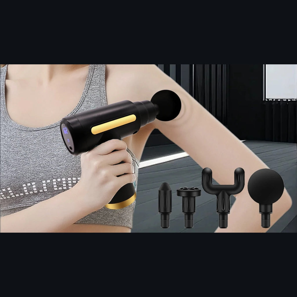 PulseRelief Mini — Deep Tissue Massage Gun That Fits In Your Pocket
